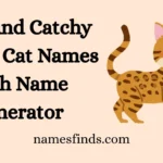 Cool And Catchy Bengal Cat Names With Name Generator