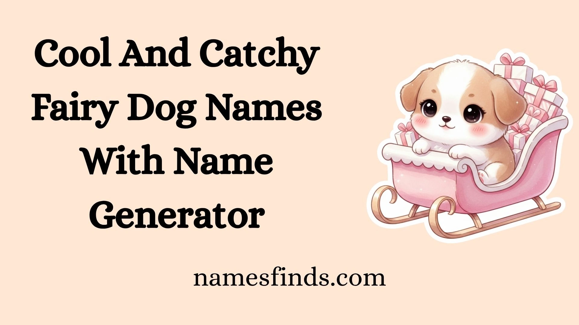 Cool And Catchy Fairy Dog Names With Name Generator