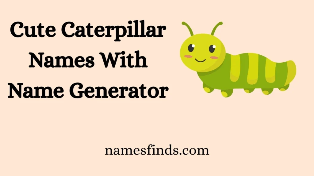 Cute Caterpillar Names With Name Generator