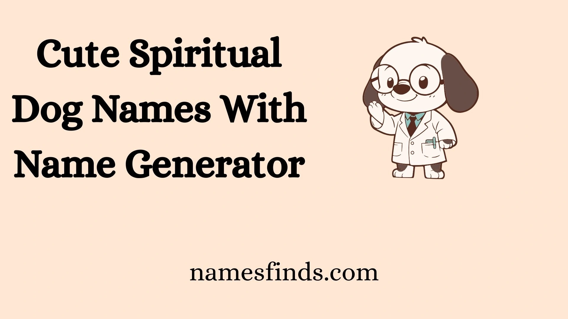 Cute Spiritual Dog Names With Name Generator