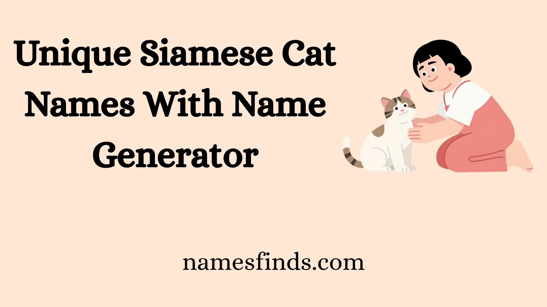 Unique Siamese Cat Names With Name Generator