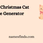 Catchy Christmas Cat Name Generator