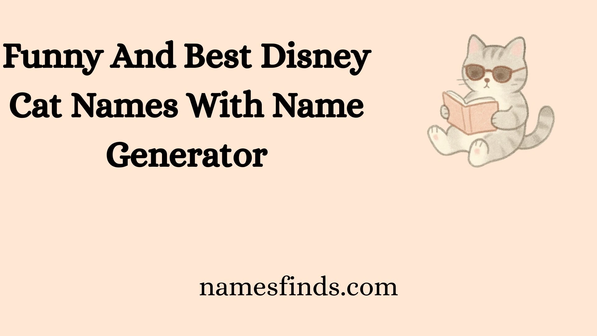 Funny And Best Disney Cat Names With Name Generator