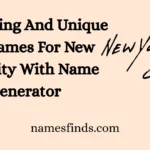 Interesting And Unique Nicknames For New York City With Name Generator
