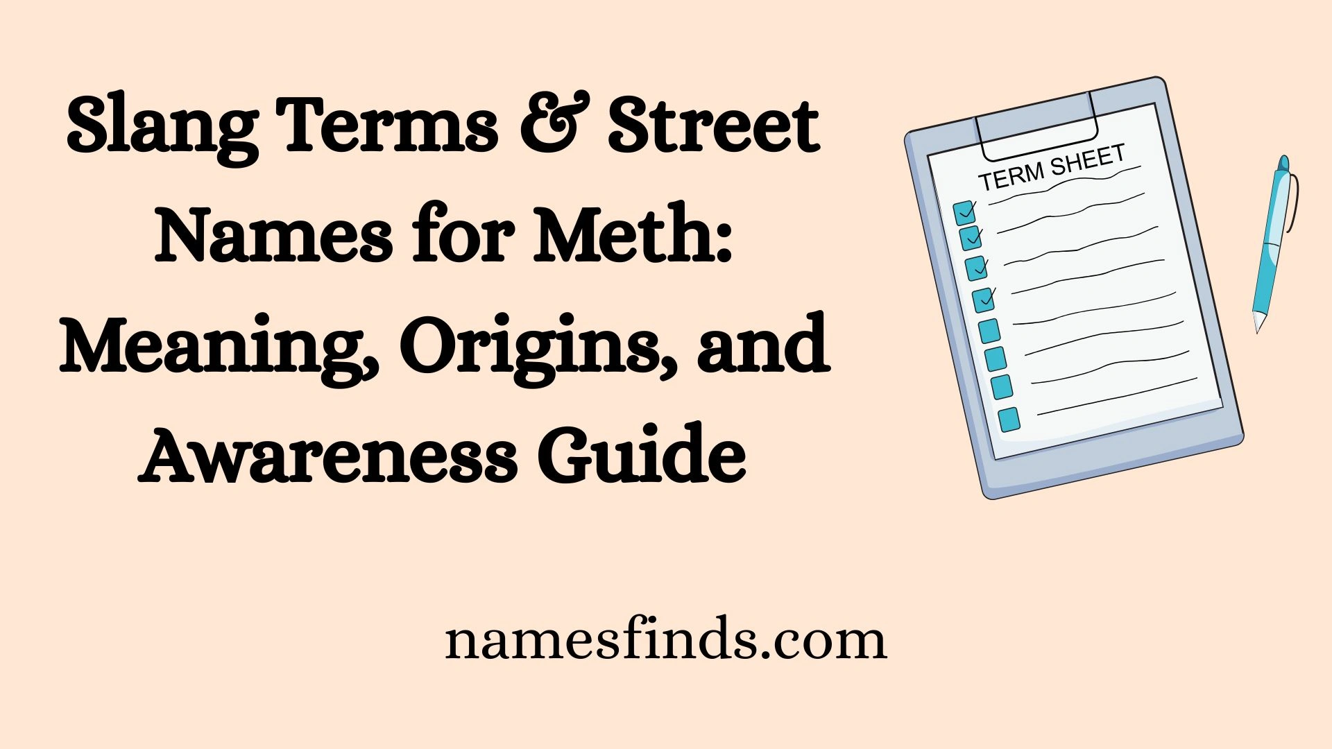 Slang Terms & Street Names for Meth: Meaning, Origins, and Awareness Guide
